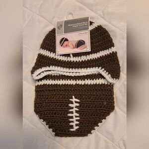 Infant knit football outfit 0-9 months
